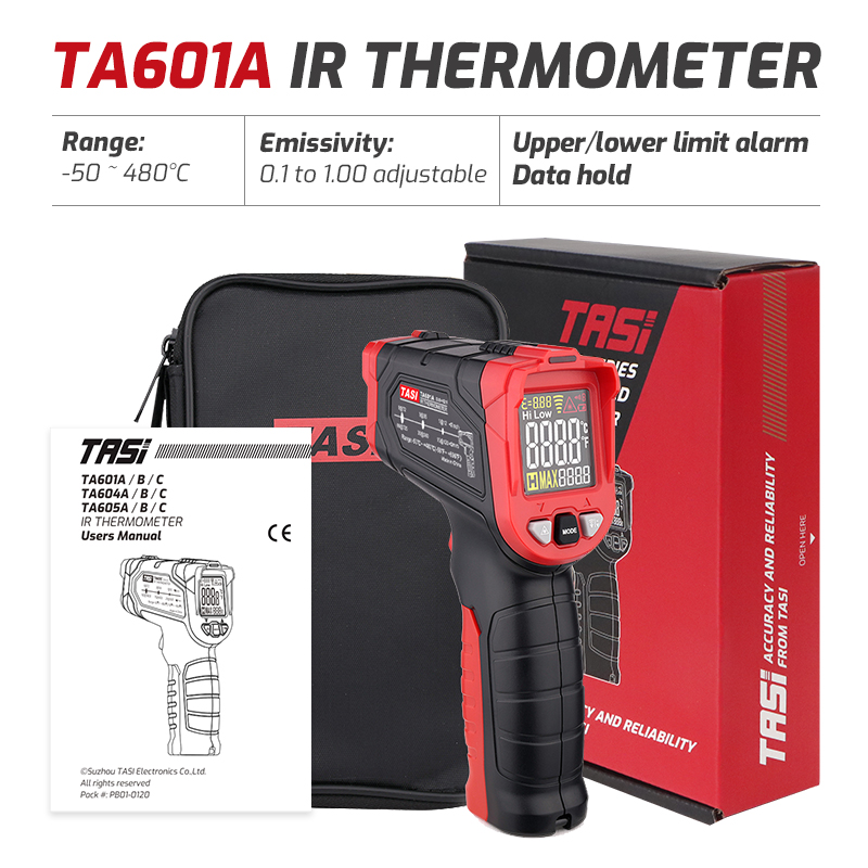 Industrial Laser Measurement - Thermomètre infrarouge TA601A TA601B TA601C, pistolet