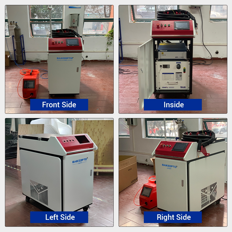 Industrial Grade Laser Welder - Soudeuse laser portative 1500W, équipement de