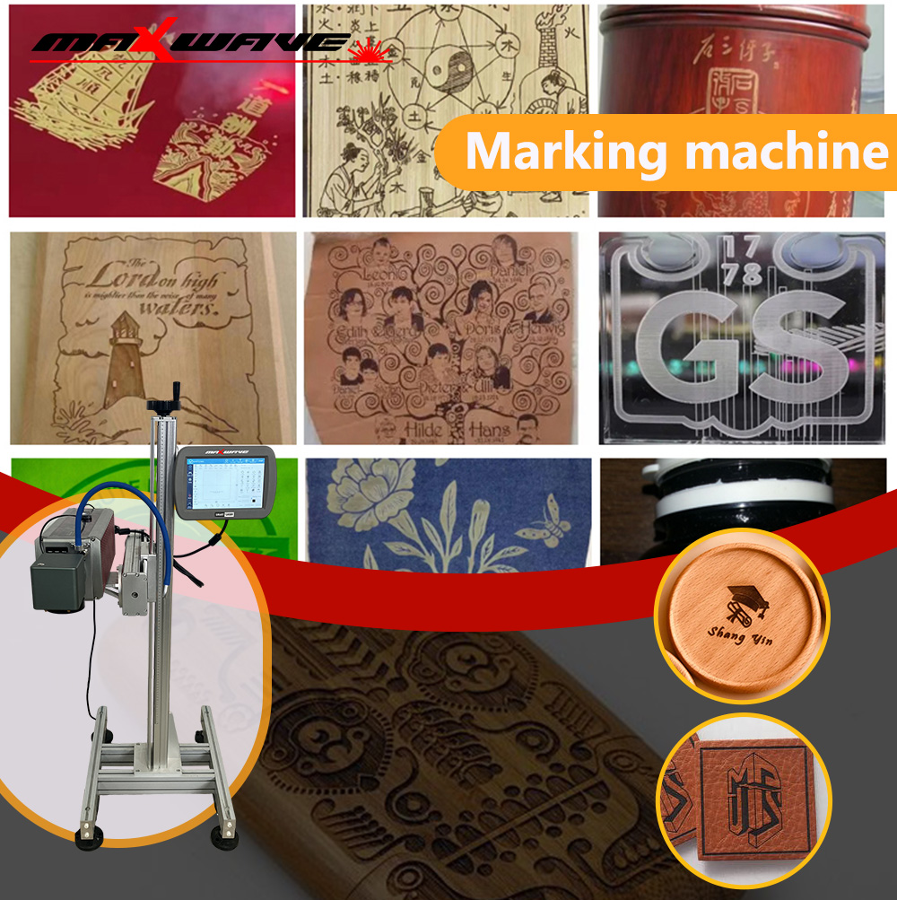 Industrial Laser Printing Machine - Machine de marquage laser volante CO2
