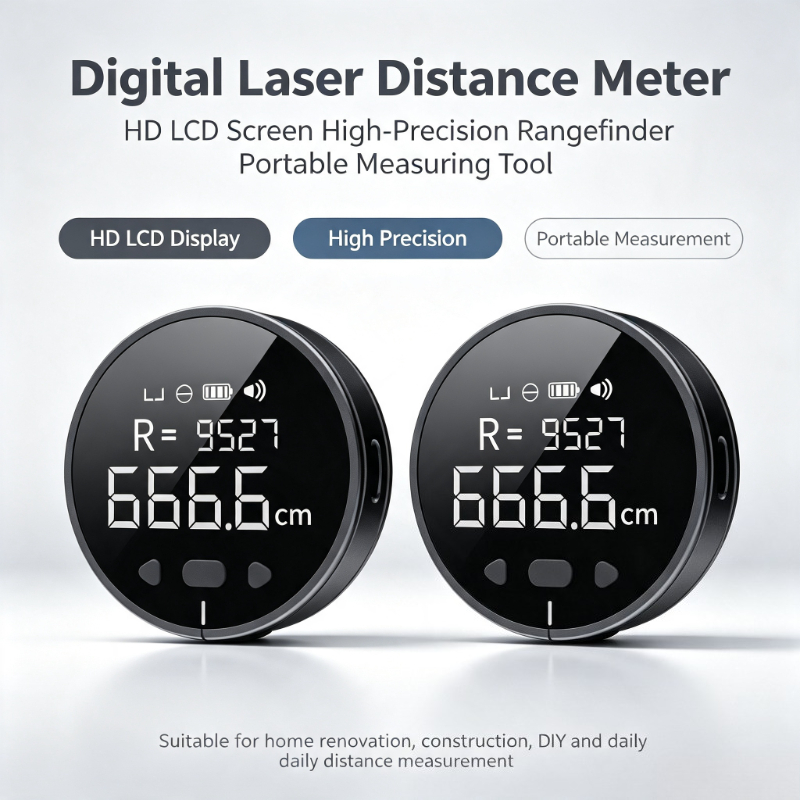 Industrial Laser Tape Measure - Télémètre laser numérique DUKA ATuMan Q