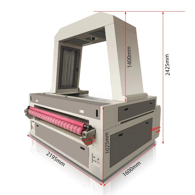 Machine de découpe laser avec  - Industrial Laser Fabric Cutting Machine avis et prix