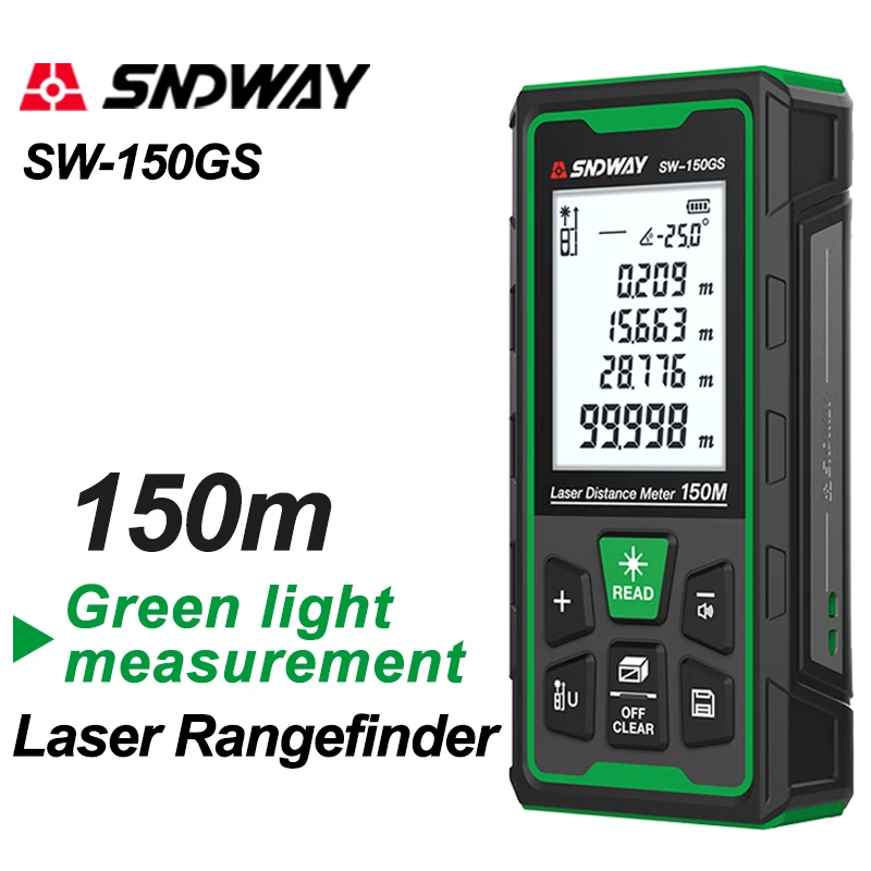 Télémètre laser vert numérique - Industrial Laser Tape Measure avis et prix
