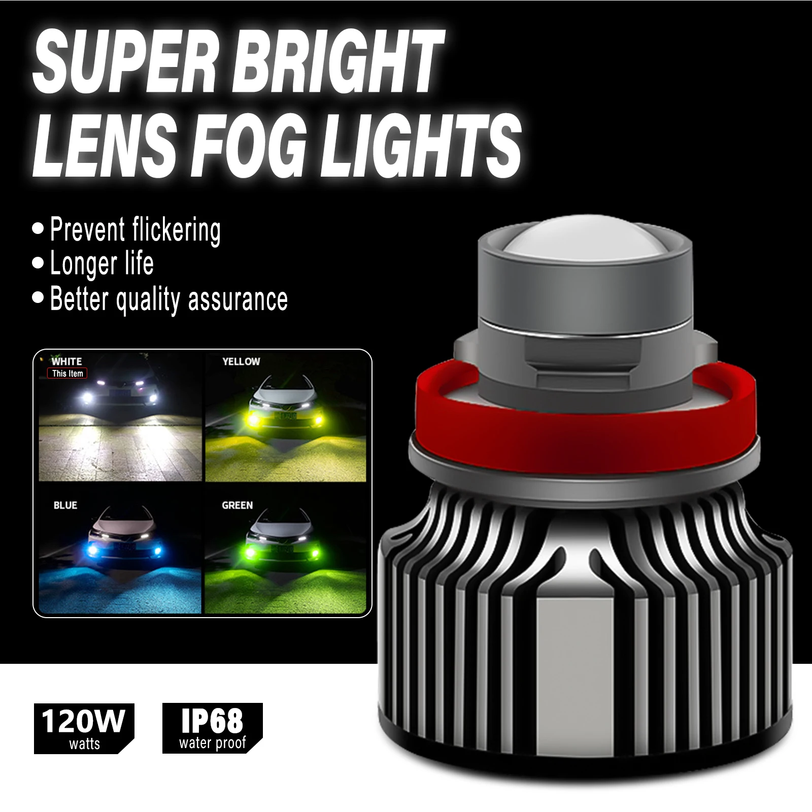 Ampoule de phare antibrouillar - Laser Focus Lens avis et prix