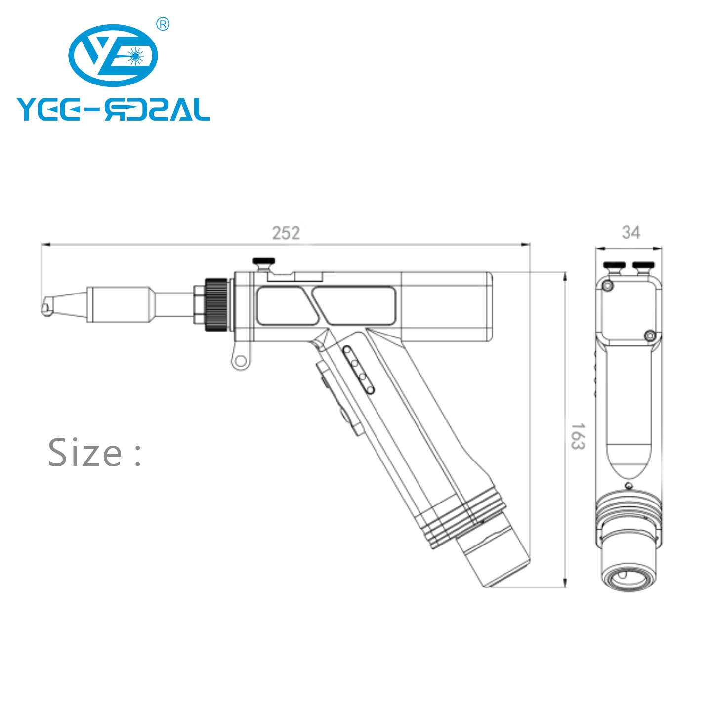 NOUVEAU Pistolet de soudage la - Industrial Grade Laser Welder avis et prix