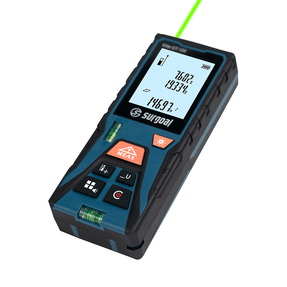 Télémètre laser vert 120 m ave - Industrial Laser Tape Measure avis et prix