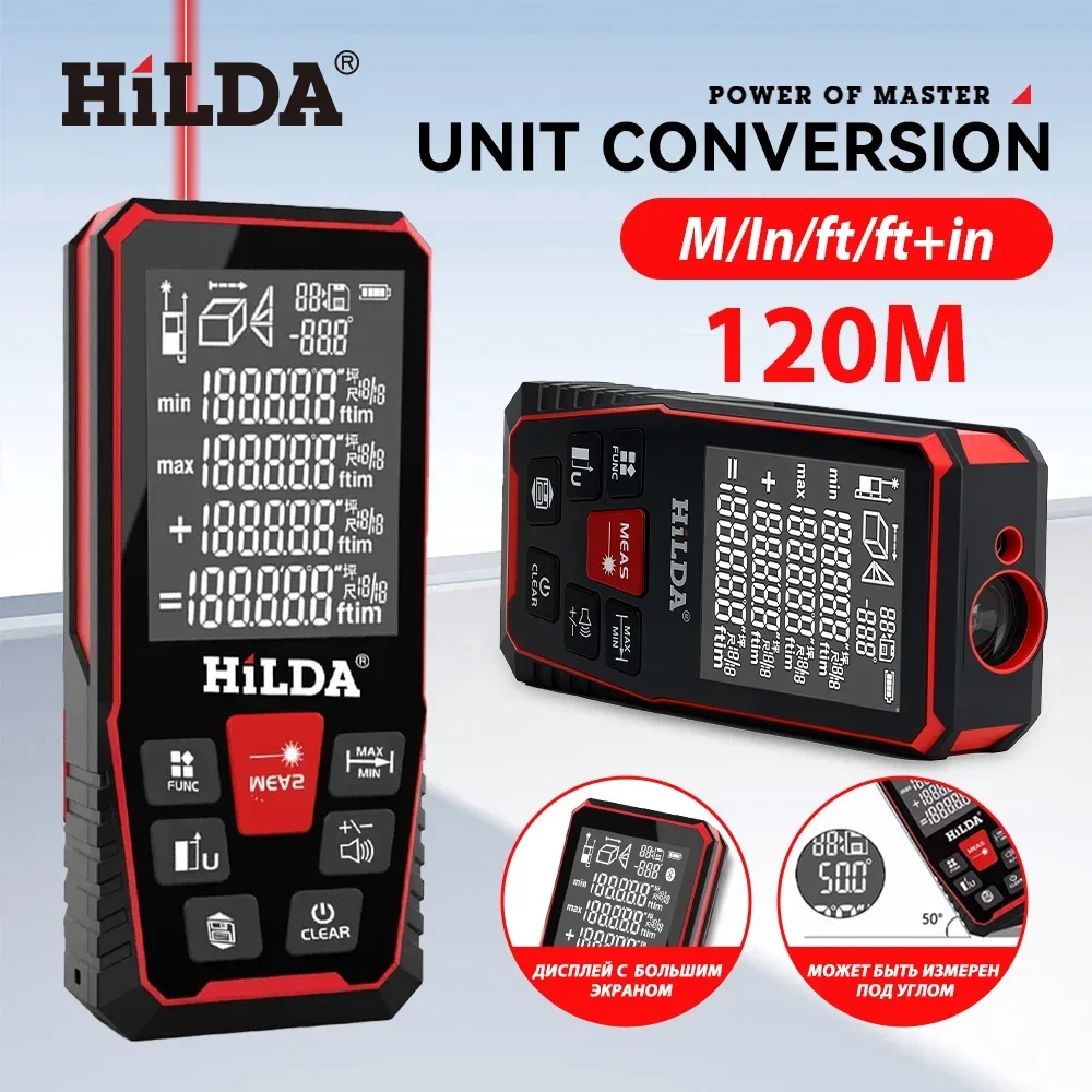 Télémètre laser HILDA 40/100/1 - Industrial Laser Tape Measure avis et prix